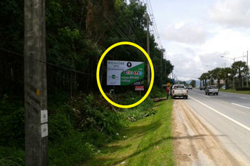 Billboard for rent in zone Thep-Krasattri