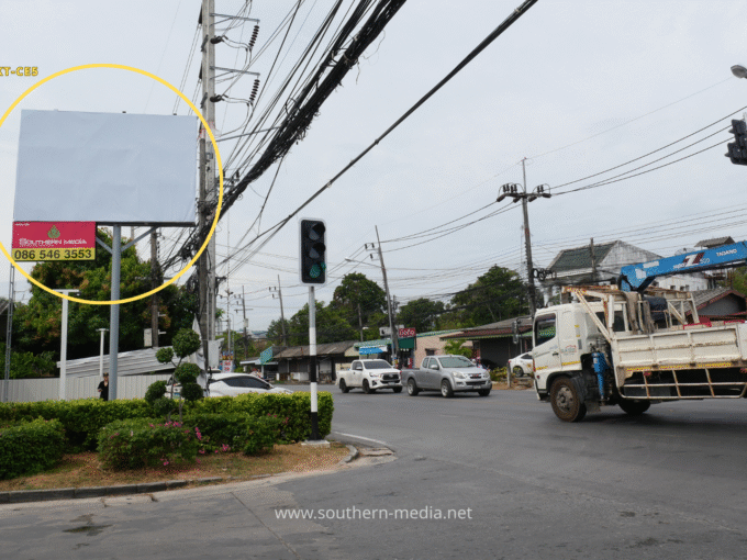 PKT-ฺCE5, ป้ายบิลบอร์ด, ถนนเจ้าฟ้าตะวันออก, road, ป้ายให้เช่า, Billboard, ไทวัสดุ, วัดฉลอง, Chalong, ตำบลฉลอง, ซอยป่าหล่าย