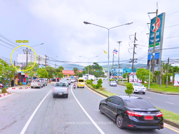 PKT-ฺKT4, ป้ายบิลบอร์ด, ป้ายให้เช่า, Billboard, ป้ายภูเก็ต, ป้ายว่าง, กะทู้, Kathu