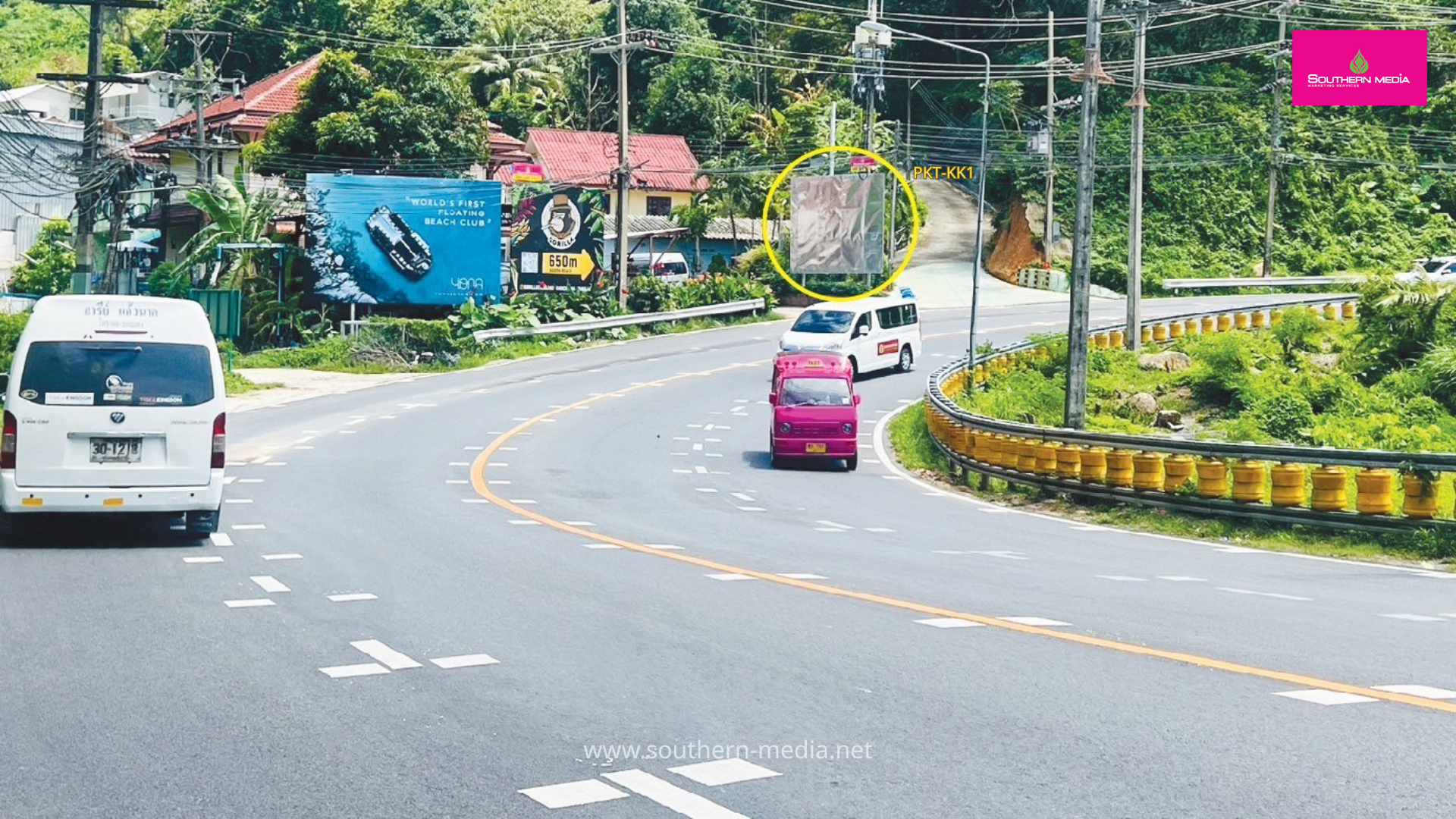 PKT-ฺKK1, ป้ายบิลบอร์ด, ป้ายให้เช่า, Billboard, ป้ายภูเก็ต, กะตะ-กะรน, kata-karon, ป่าตอง, Patong, วงเวียนกะรน